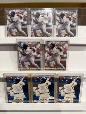 Tony Gwynn Baseball Card Lot - Multiple Cards
